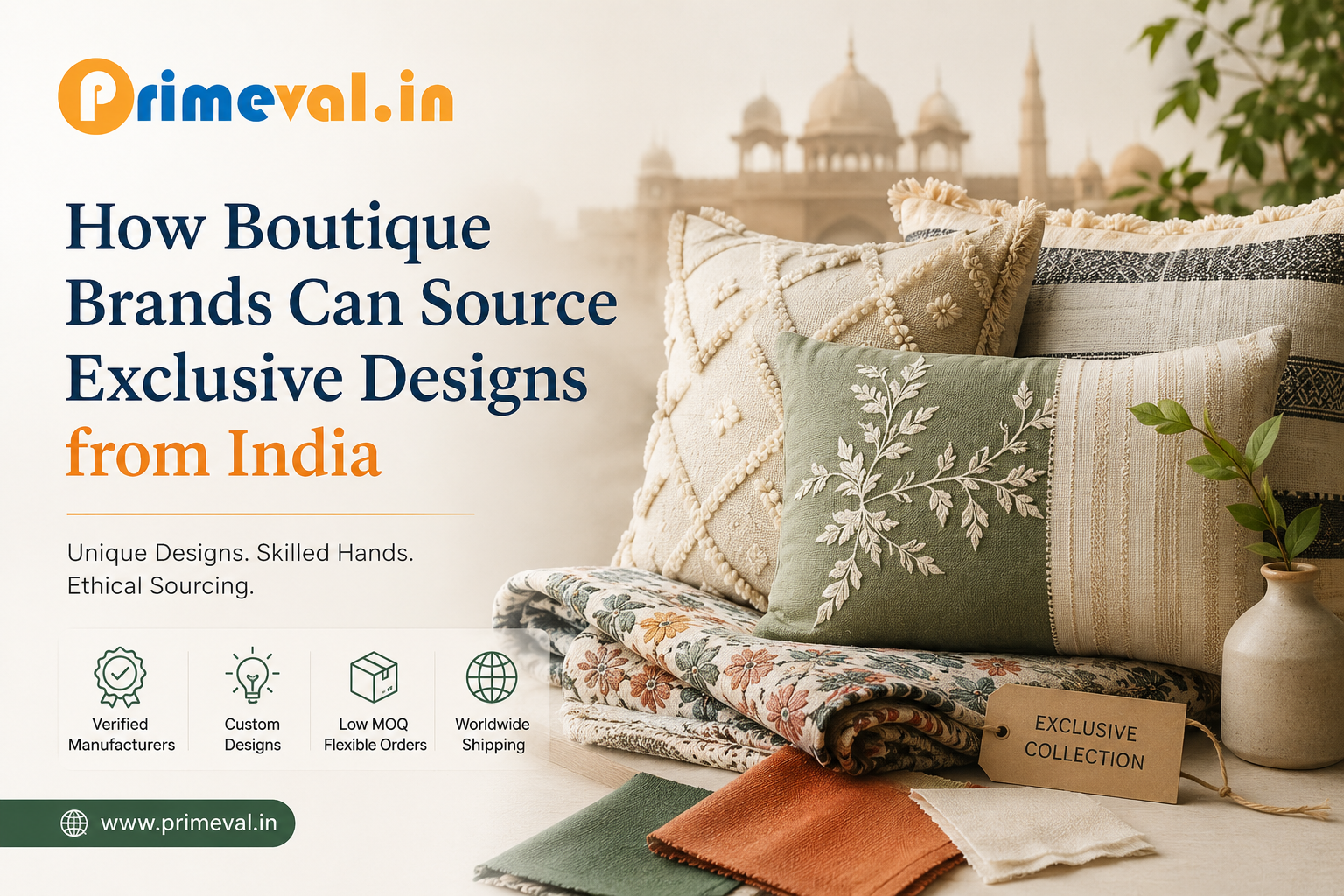 How Boutique Brands Can Source Exclusive Designs from India