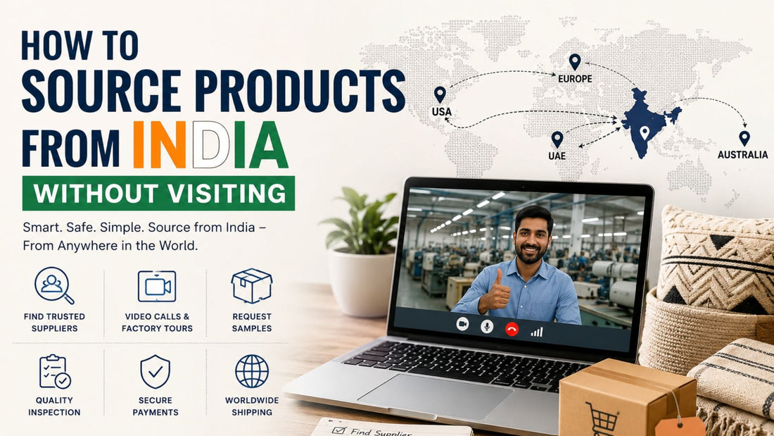 How To Source Products From India Without Visiting