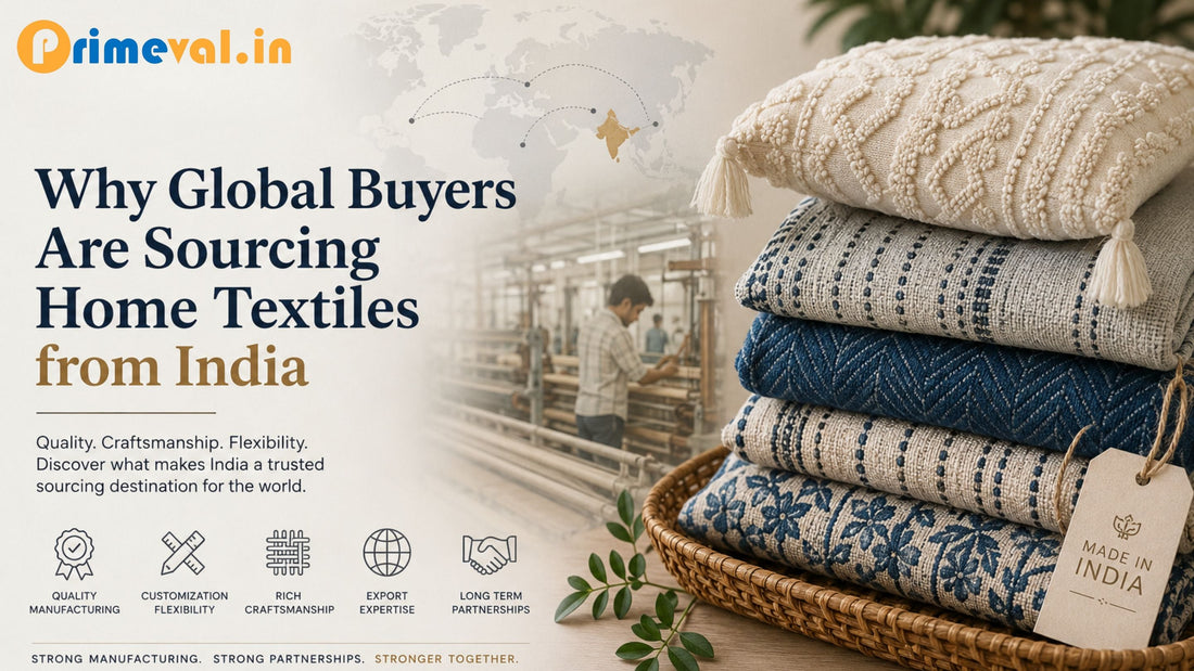 Why Global Buyers Are Sourcing Home Textiles from India | Primeval