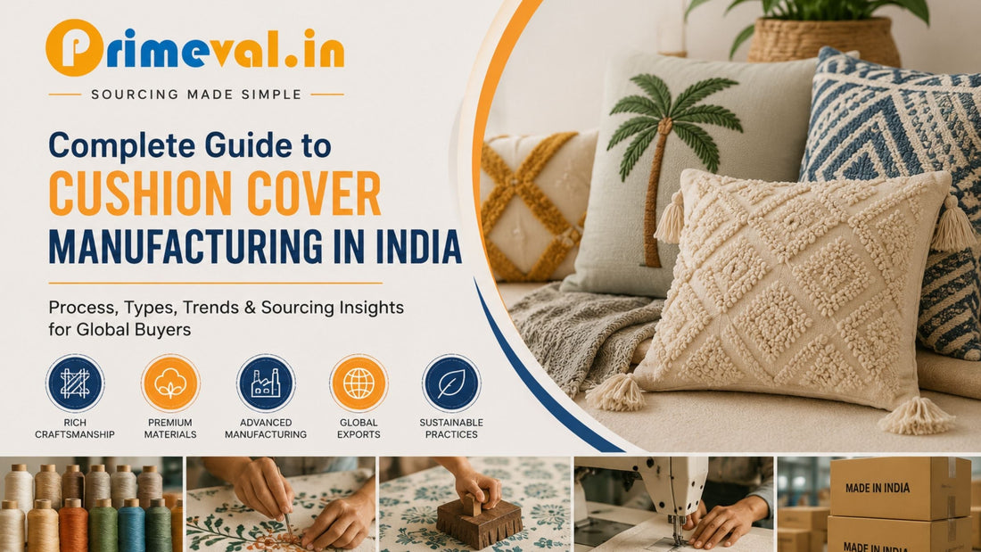 Complete Guide to Cushion Cover Manufacturing in India