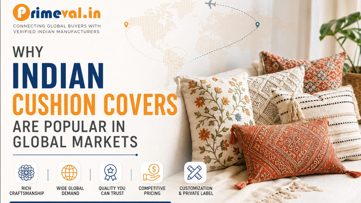 Why Indian Cushion Covers Are Popular in Global Markets