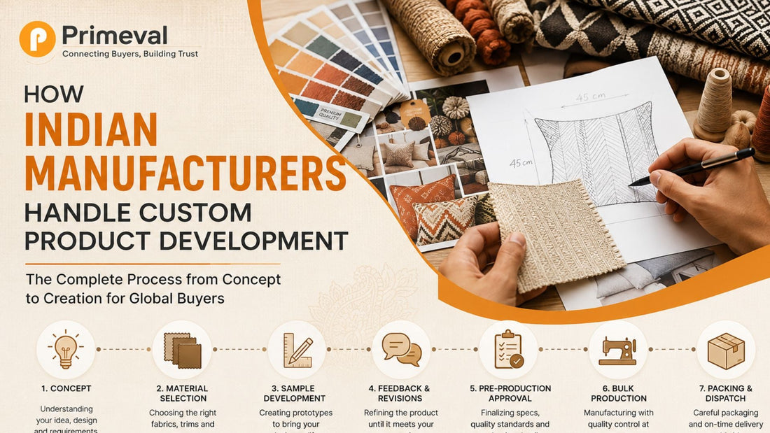 How Indian Manufacturers Handle Custom Product Development
