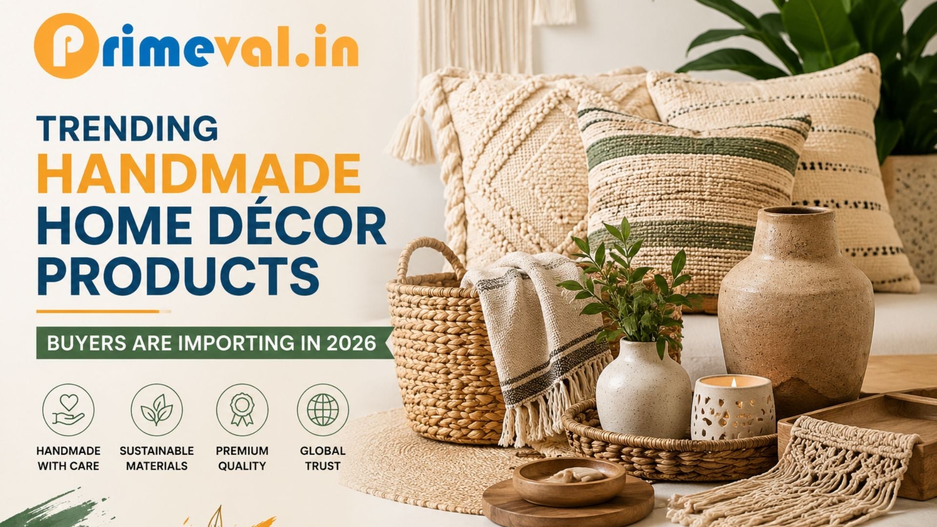 Trending Handmade Home Décor Products Buyers Are Importing in 2026