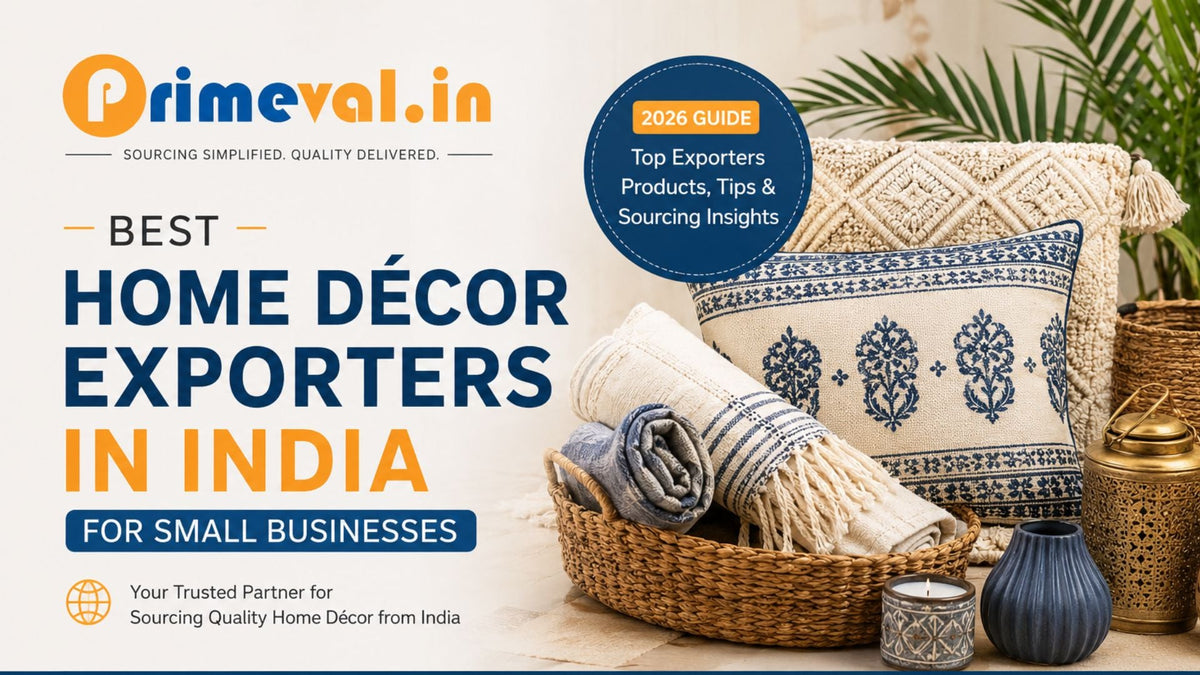 Best Home Décor Exporters in India for Small Businesses
