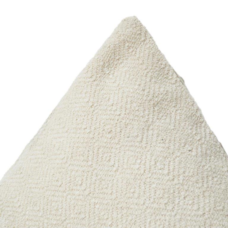 Minimalist Cotton Cushion Cover 45x45 cm | Soft Textured Neutral Throw Pillow Cover | Modern Home Décor