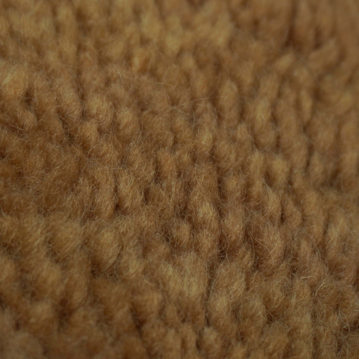 Handwoven Wool Cushion Cover – Textured Brown Accent Pillow Cover, 45 x 45 cm