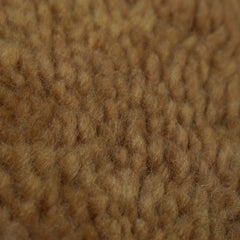Handwoven Wool Cushion Cover – Textured Brown Accent Pillow Cover, 45 x 45 cm