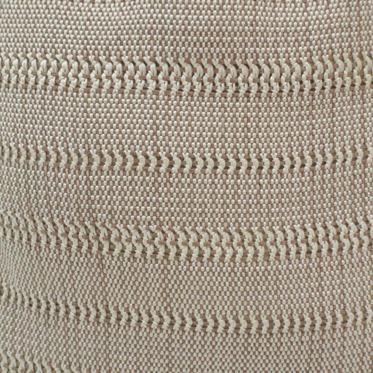 Handwoven Textured Cotton Cushion Cover – Natural Beige | Handmade Woven Throw Pillow Cover | 45x45 cm - Bulk manufacturer & supplier from Panipat, India