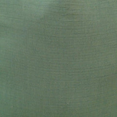 Olive Green Frayed Edge Cotton Cushion Cover | Rustic Textured Pillow Cover | 45x45 cm