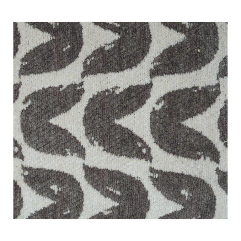 Jacquard Woven Cotton Cushion Cover – Abstract Wave Pattern | Textured Neutral Throw Pillow | Modern Boho Home Décor (18x18 Inch) - Bulk manufacturer & supplier from Panipat, India