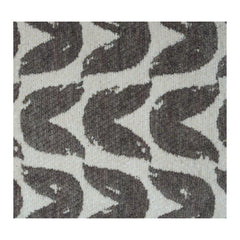 Jacquard Woven Cotton Cushion Cover – Abstract Wave Pattern | Textured Neutral Throw Pillow | Modern Boho Home Décor (18x18 Inch)