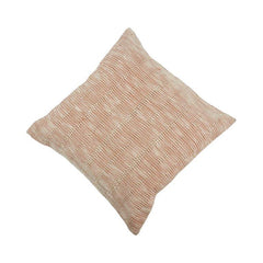 Elegant Woven Cotton Cushion Cover – Handmade Neutral Décor Pillow | 45x45 cm