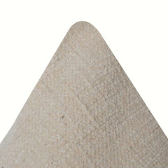 Housse de coussin en coton rayé minimaliste | Texture tissée à la main | Housse de coussin neutre beige 45x45 cm