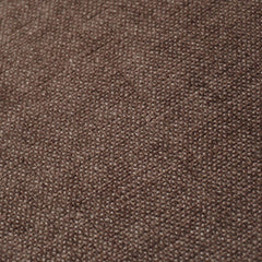 Solid Brown Cotton Cushion Cover 45x45 cm | Minimalist Decorative Throw Pillow Cover | Hidden Zip | Soft Home Décor Cushion Case