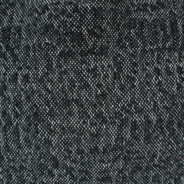 Handwoven Black Textured Cotton Cushion Cover with Tassels | 45x45 cm Decorative Pillow Cover - Bulk manufacturer & supplier from Panipat, India