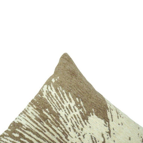 Floral jacquard woven cushion cover 45x45 cm