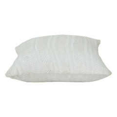 Soft Knitted Cushion Cover 45x45 cm – Premium Cotton Textured Throw Pillow Cover