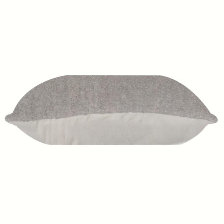 Minimalist Textured Cotton Cushion Cover – Solid Neutral Grey | Modern Sofa Pillow Cover | 18x18 Inch