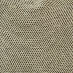 Handwoven Herringbone Cotton Cushion Cover – Beige | 45x45 cm Decorative Throw Pillow Cover