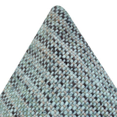 Handwoven 100% Wool Cushion Cover – Textured Abstract Pattern in Soft Sage & Grey | 18x18 Inch Decorative Pillow Case