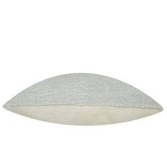 Handwoven Textured Cushion Cover – Soft Blue & Ivory – 45 x 45 cm