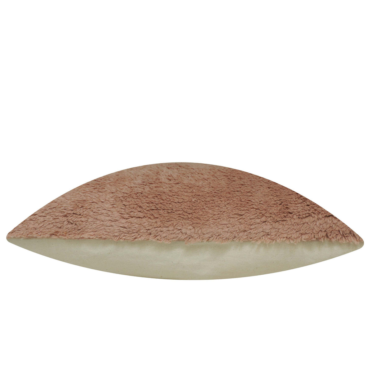 Modern Abstract Tufted Cotton Cushion Cover 40 x 50 cm | Textured Geometric Boho Lumbar Cushion Cover with Concealed Zip | Beige & Terracotta
