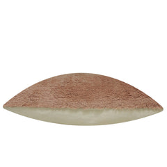 Modern Abstract Tufted Cotton Cushion Cover 40 x 50 cm | Textured Geometric Boho Lumbar Cushion Cover with Concealed Zip | Beige & Terracotta