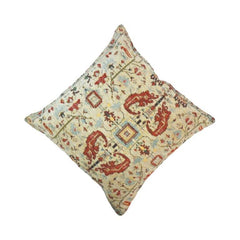 Vintage medallion jacquard woven cushion cover 45x45 cm