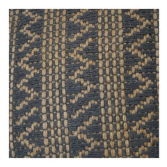 Handwoven Jute Cotton Cushion Cover – Textured Geometric Pattern | Rustic Boho Decorative Pillow Cover (18x18 Inch)