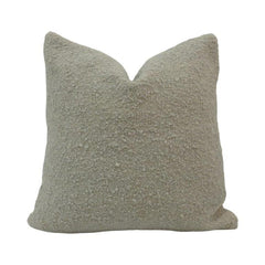 Luxury Bouclé Cushion Cover 45x45 cm | Soft Textured Throw Pillow Cover | Neutral Beige Decorative Cushion for Sofa & Bed
