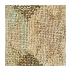 Handwoven Jute Cushion Cover with Textured Geometric Pattern | Natural Rustic Decorative Pillow Cover | 18x18 Inch