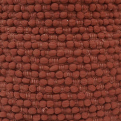 Rust Textured Bubble Weave Polyester Cushion Cover | 45 x 45 cm Decorative Throw Pillow Cover for Sofa & Living Room
