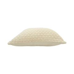 Handwoven Niwar Cotton Cushion Cover – Natural Textured Weave | 45 x 45 cm (18 x 18 Inch)