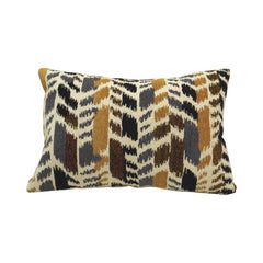 Jacquard Abstract Woven Cushion Cover | Multicolor Geometric Design | 45 x 45 cm