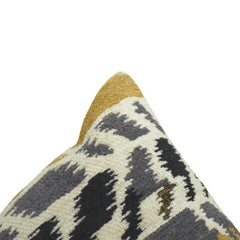 Jacquard Abstract Woven Cushion Cover | Multicolor Geometric Design | 45 x 45 cm