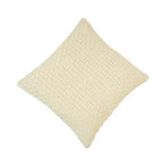 Handwoven Niwar Cotton Cushion Cover – Natural Textured Weave | 45 x 45 cm (18 x 18 Inch)