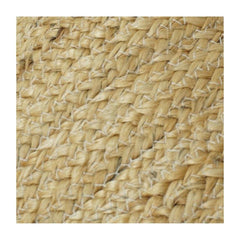 Natürlicher Jute Kissenbezug 45x45 cm | Handgewebter, strukturierter Dekokissenbezug | Rustikale Boho-Wohndekoration | Beiger neutraler Kissenbezug