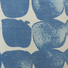 Blue Abstract Printed Cotton Cushion Cover – 45x45 cm Decorative Throw Pillow Cover for Sofa & Living Room