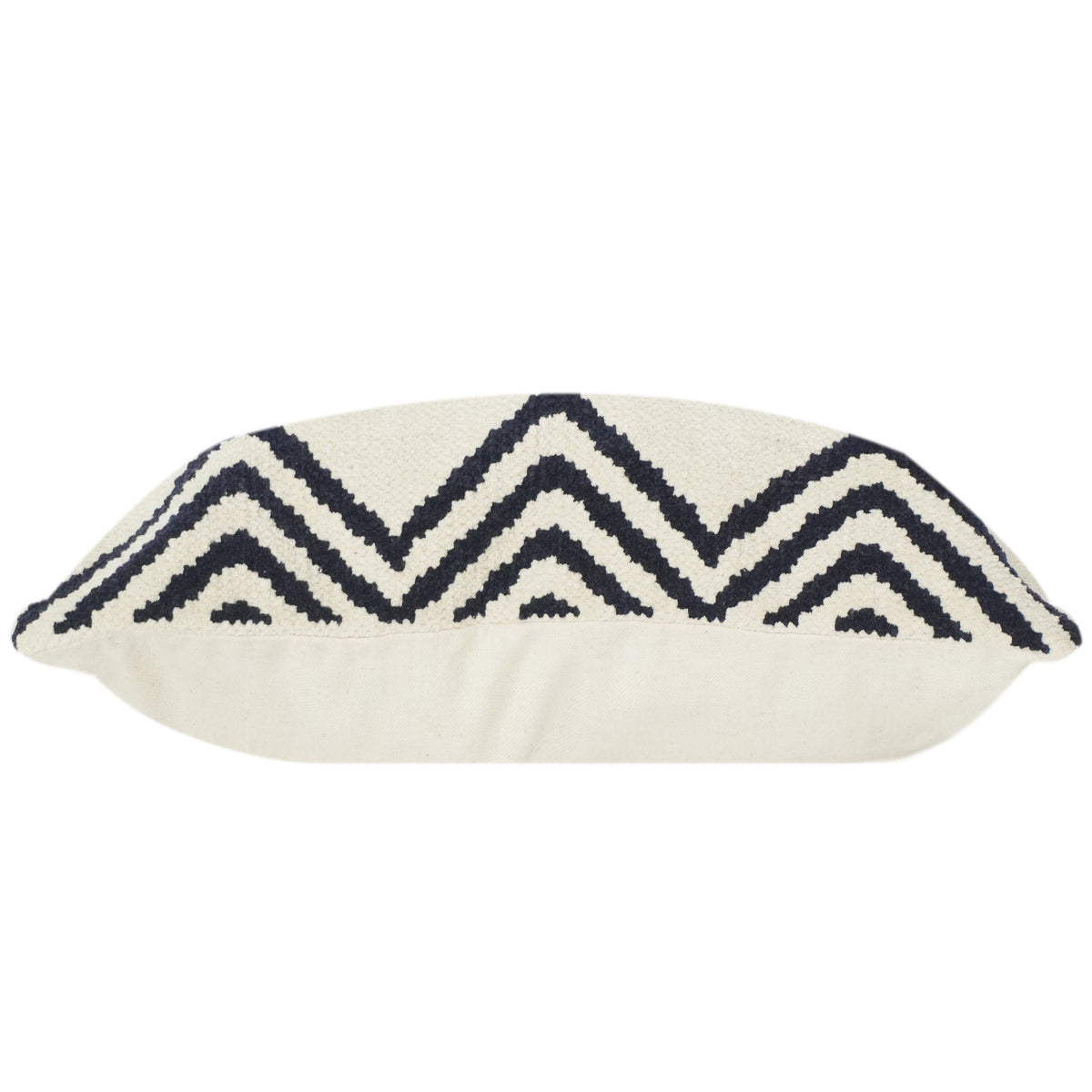 Textured Cotton Cushion Cover – Modern Striped Design in Rust, Mustard & Black | 18x18 Inch Decorative Pillow Cover - Bulk manufacturer & supplier from Panipat, India