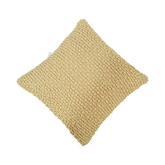 Handcrafted Textured Bobble Polyester Cushion Cover – Beige | 45 x 45 cm | Decorative Throw Pillow Cover
