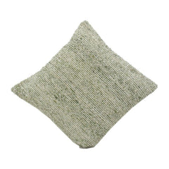 Textured Cotton Cushion Cover 45x45 cm | Minimal Woven Design | Soft Neutral Decorative Pillow Case