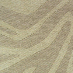 Ivory Zebra Jacquard Cushion Cover | Textured Neutral Throw Pillow Cover | 45x45 cm