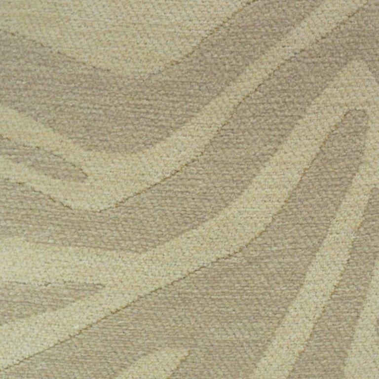 Ivory Zebra Jacquard Cushion Cover | Textured Neutral Throw Pillow Cover | 45x45 cm