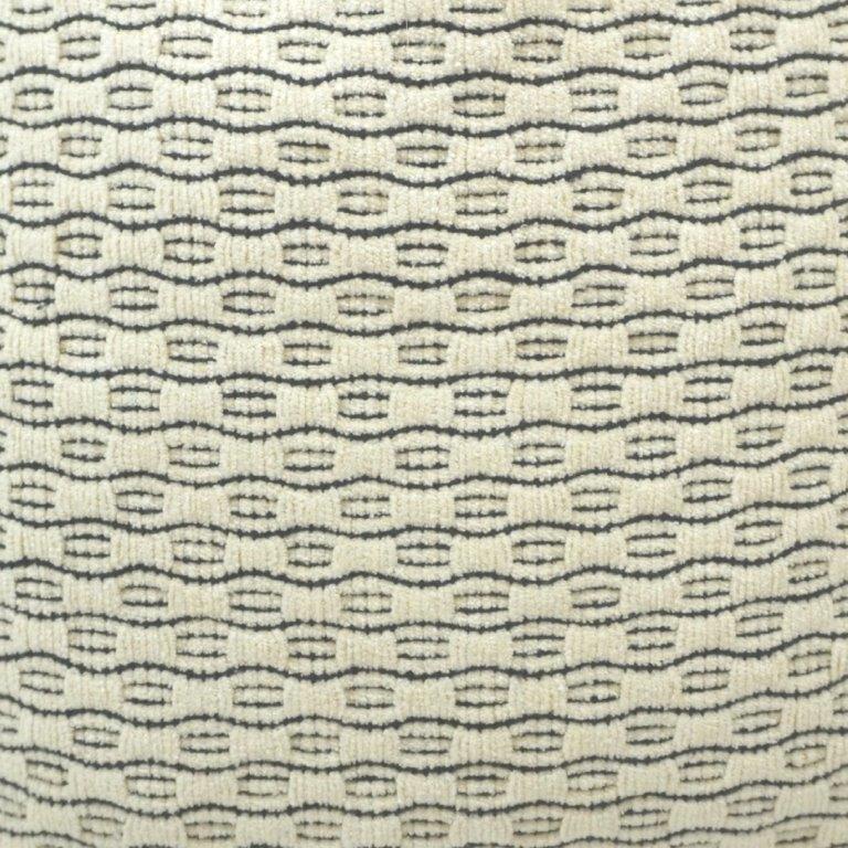 Jacquard Cotton Cushion Cover 45x45 cm | Textured Woven Decorative Pillow Cover | Neutral Modern Sofa Cushion