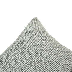 Handmade Textured Woven Cushion Cover | Neutral Cotton Pillow Cover | 45x45 cm Decorative Throw Cushion