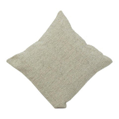 Minimalist Textured Cotton Cushion Cover – 45x45 cm | Soft Neutral Decorative Pillow Case with Hidden Zip