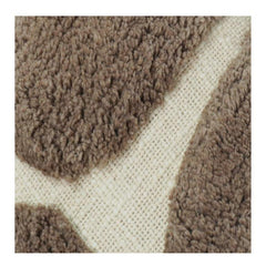 Abstract Pebble Tufted Cotton Cushion Cover | Textured Neutral Decorative Pillow Cover | Modern Minimalist Home Décor (18x18 Inch)