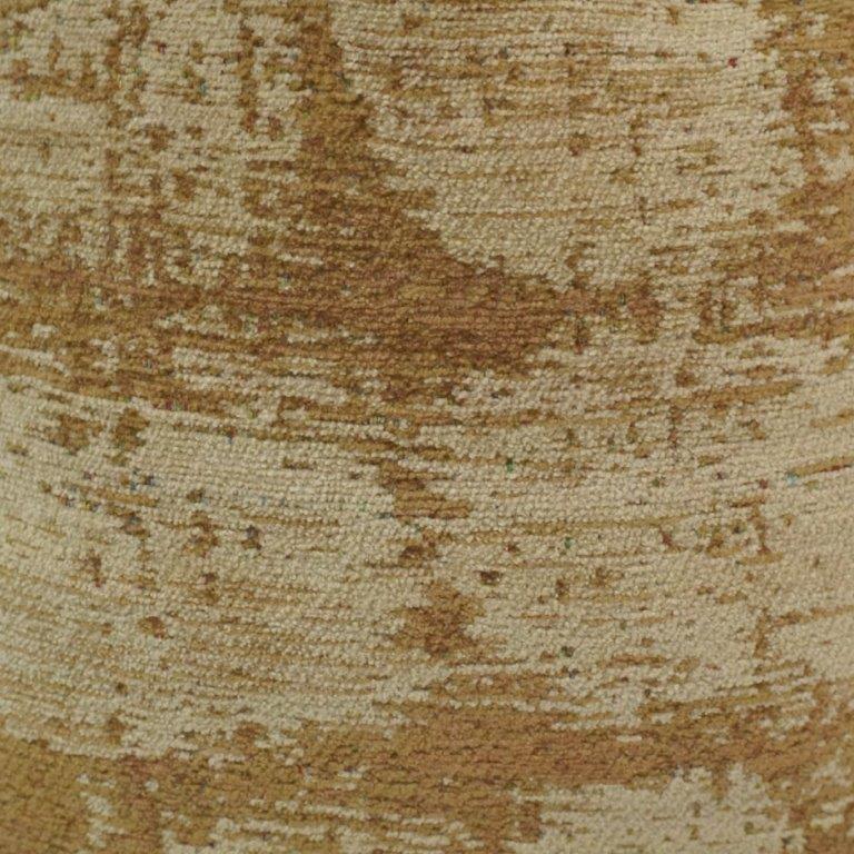Golden Beige Jacquard Cotton Cushion Cover – Textured Abstract Design | 45x45 cm - Bulk manufacturer & supplier from Panipat, India