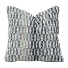 Textured Polyester Cushion Cover 45x45 cm – Modern Woven Abstract Pattern | Soft Decorative Throw Pillow Case