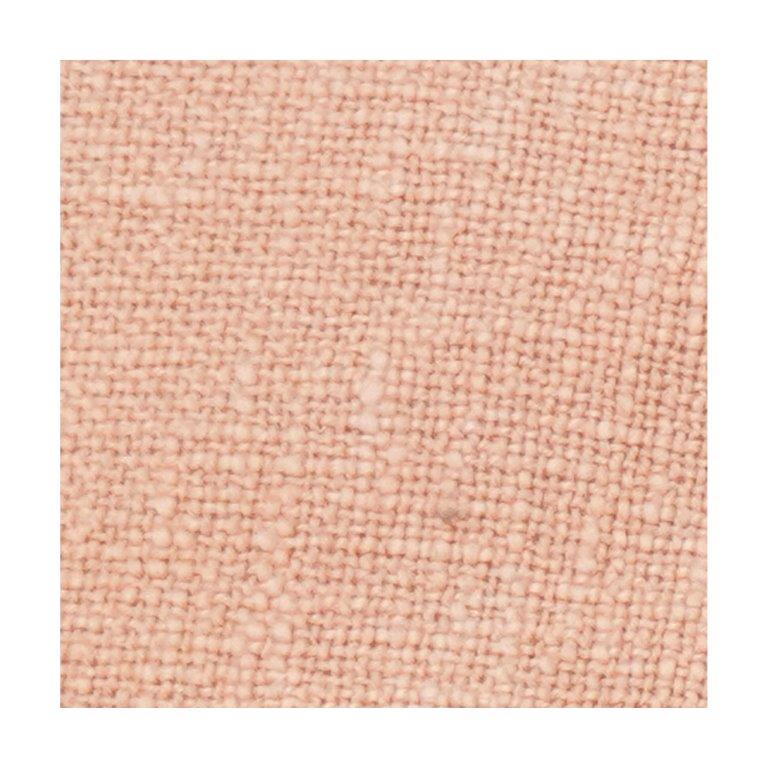 Housse de coussin en coton texturé couleur pêche à bords effilochés – Coussin d'appoint rustique minimaliste | 35x50 cm - Bulk manufacturer & supplier from Panipat, India